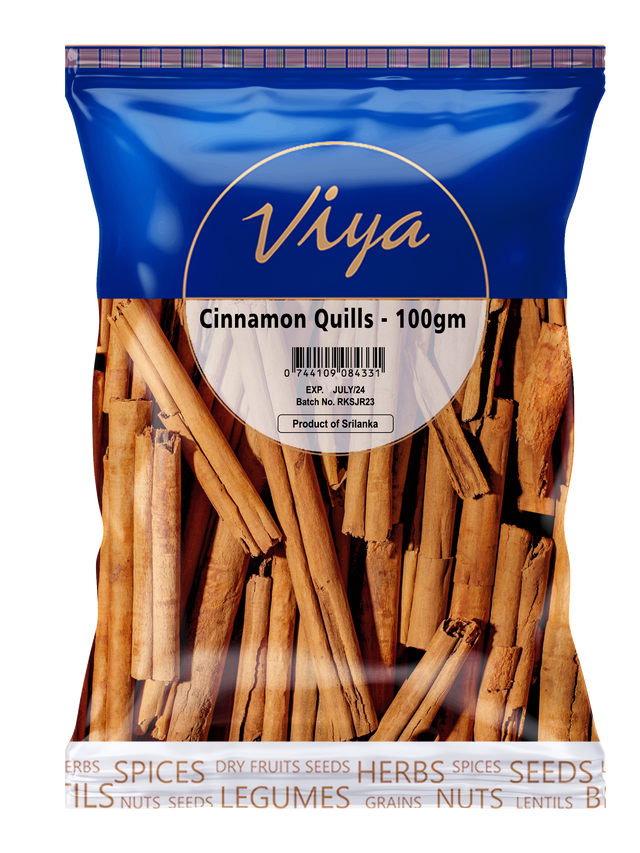 Viya Cinnamom Quills 100gm