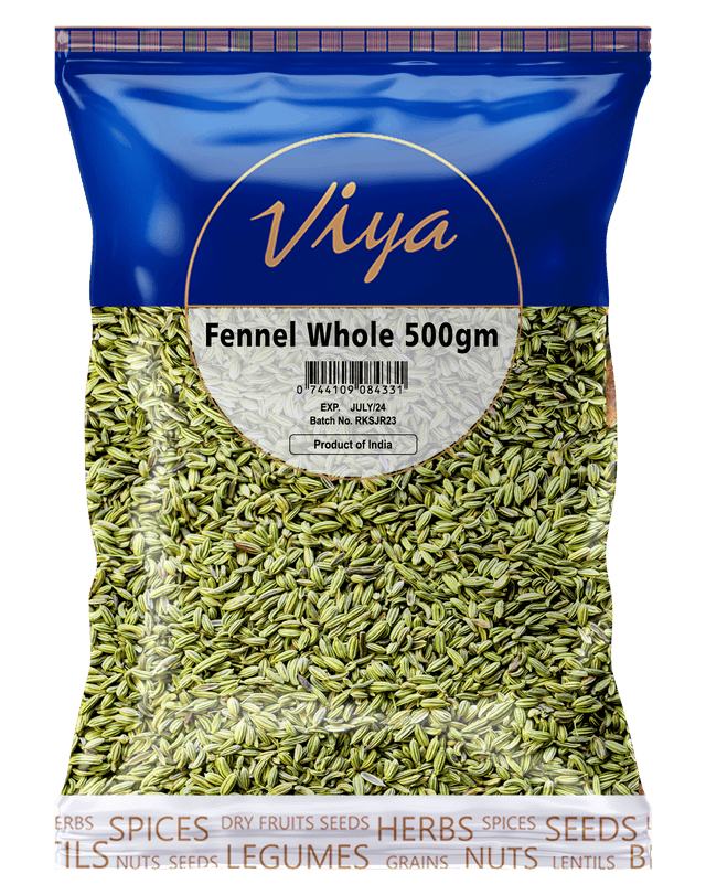Viya Fennel Whole 500gm