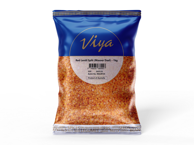 Viya Masoor Dall Red Lentil Split 1KG