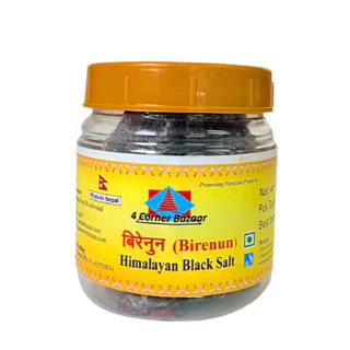 Himalayan Black Salt Whole 200Gm