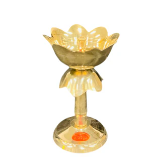 Brass Kamal Stand Diya No.2