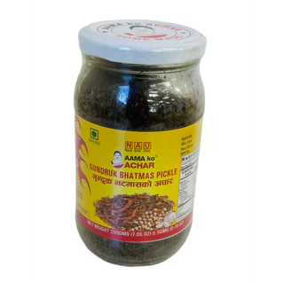 Aama Ko Achaar Ghundruk Bhatmas Pickle 380 Gm