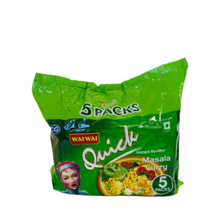 Quick Veg Masala Curry Noodles 5 Pack