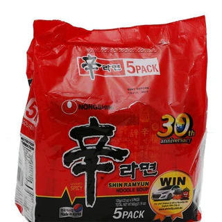 Nongshim Shin Ramyun 5 Pack