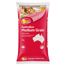 Sun Rice Australian Medium Grain 5 Kg