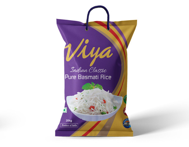 Viya Classic Indian Basmati Rice 20 Kg